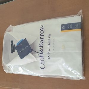 Croft ans Barrow white dress shirt - NEW